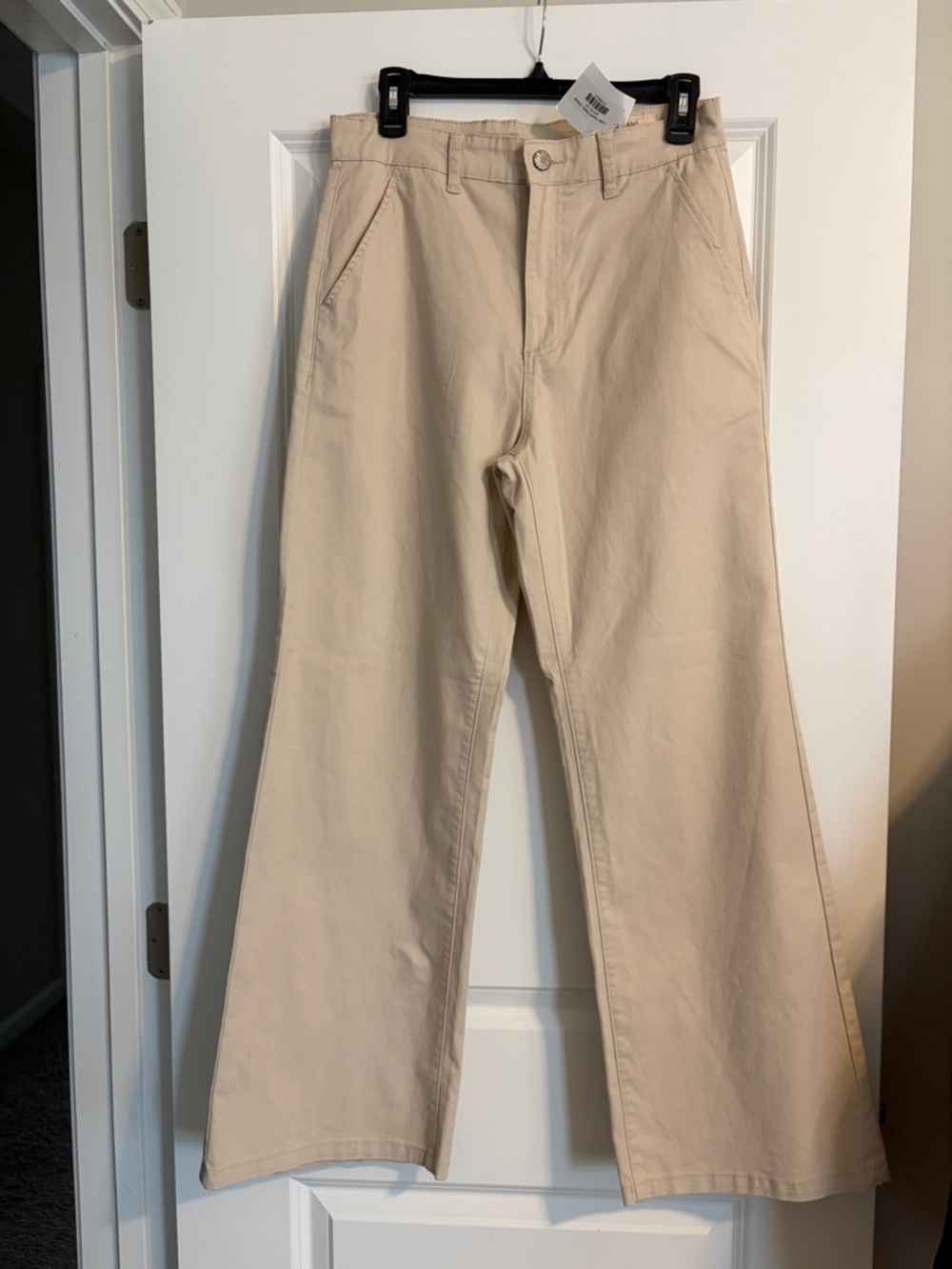 Women’s Khaki Flared Pants (Ash & Stone Boutique)